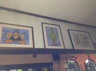 Paintings created by eminent Filipino author and food critic, Gilda Corder-Fernando.